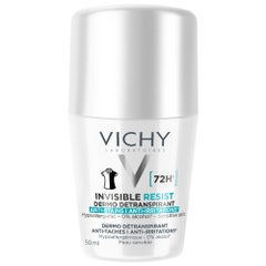 Vichy Desodorante Invisible Resist Détranspirant Anti Irritations 72h 50ml