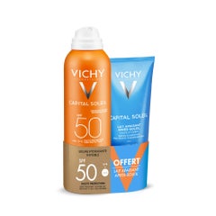 Vichy Capital Soleil Bruma Hidratante Invisible Spf50 + Leche Aftersun Gratis