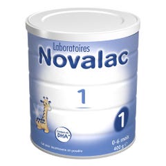 Novalac 1ª Edad de 0 a 6 meses 400g Novalac Edad de 0 a 6 meses 400g