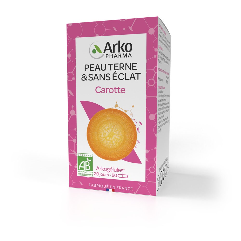 Arkopharma Arkocápsulas Arkocapsulas Zanahoria 80 Gélules