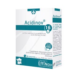 Effinov Nutrition Acidinov Saldo 16 comprimidos