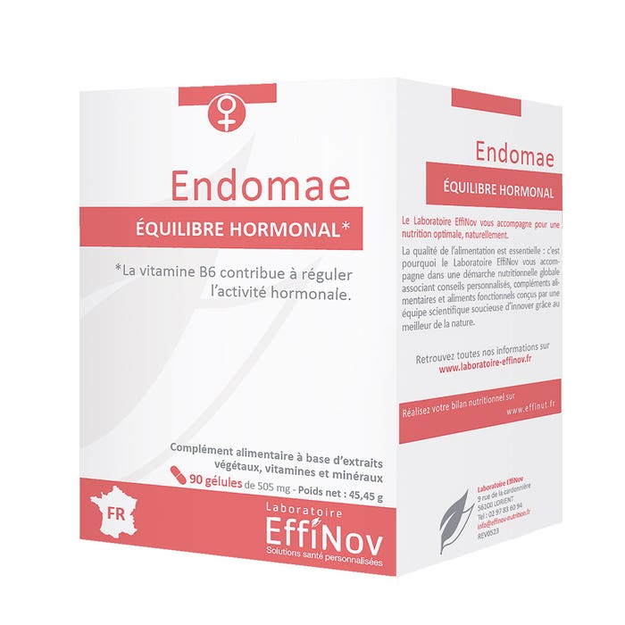 Endomae 90 cápsulas Equilibrio hormonal Effinov Nutrition