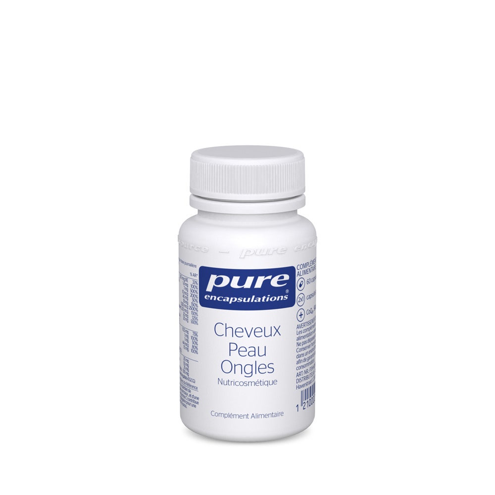 Pure Encapsulations Cabello Piel Uñas 60 cápsulas