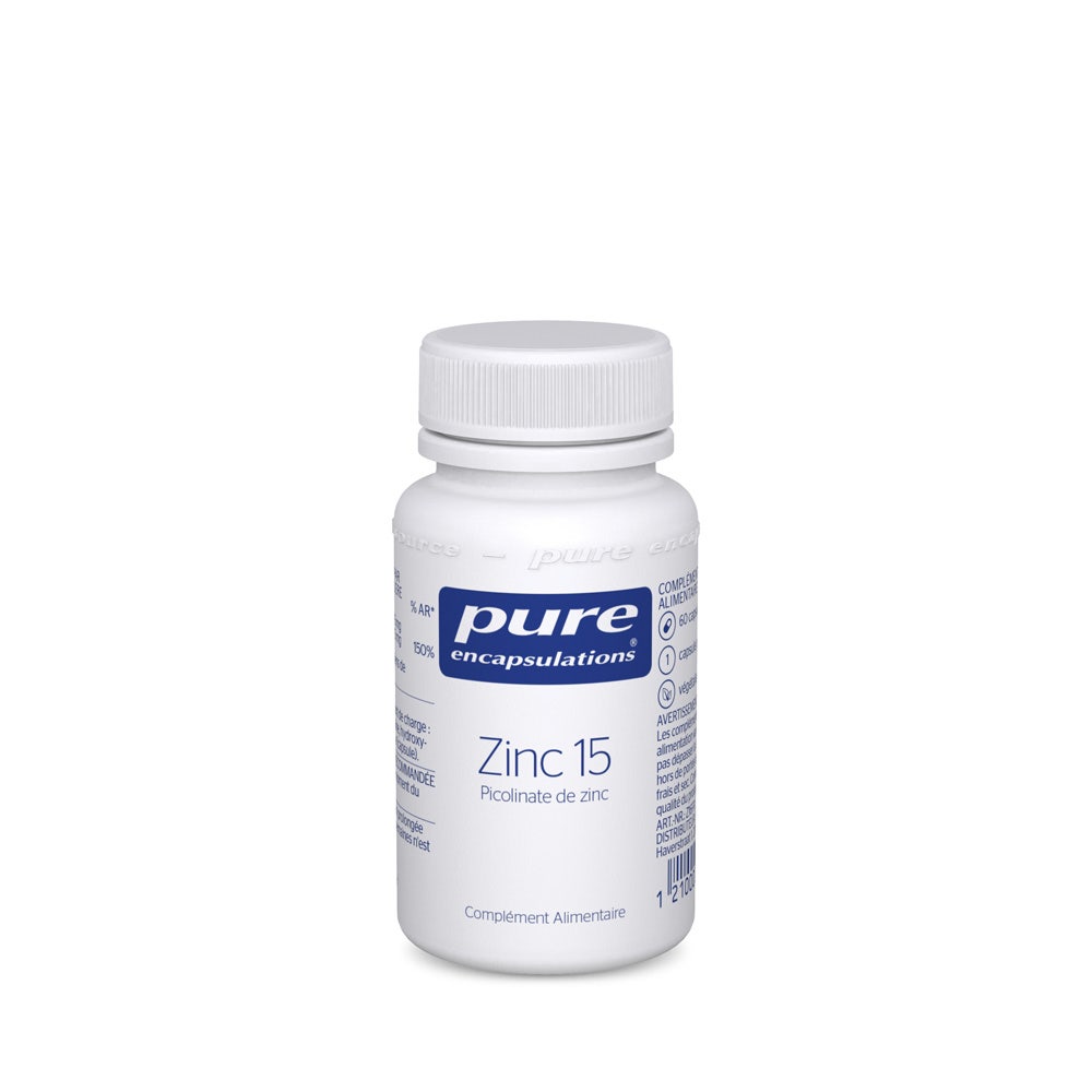 Pure Encapsulations Zinc 15 60 cápsulas