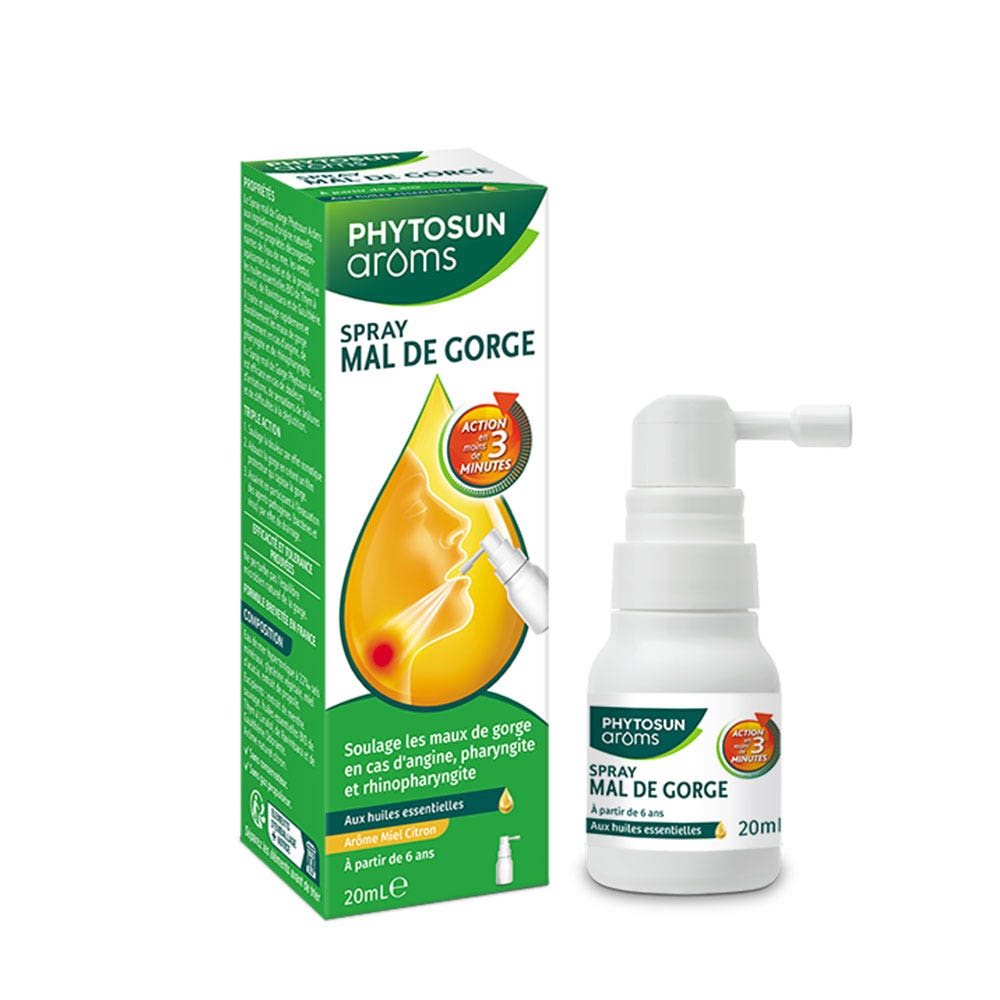 Phytosun Aroms Spray para el dolor de garganta 15ml