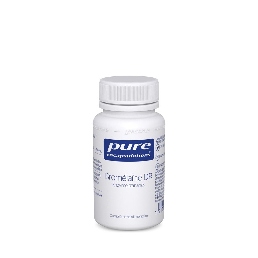 Pure Encapsulations Bromélaïne DR 30 cápsulas