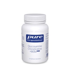 Pure Encapsulations Glucosamina y Condroitina +MSM 60 cápsulas