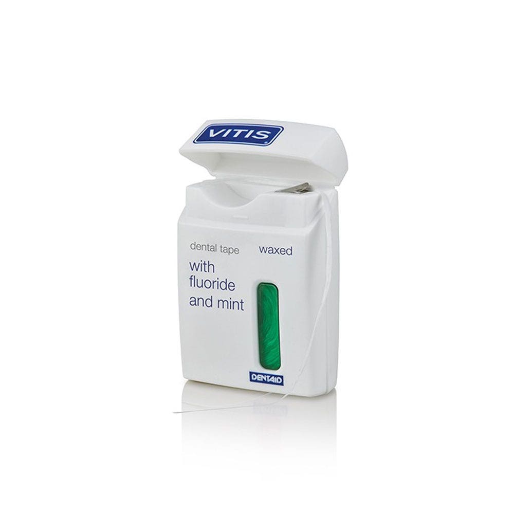 Vitis Cinta dental encerada y fluorada 50m