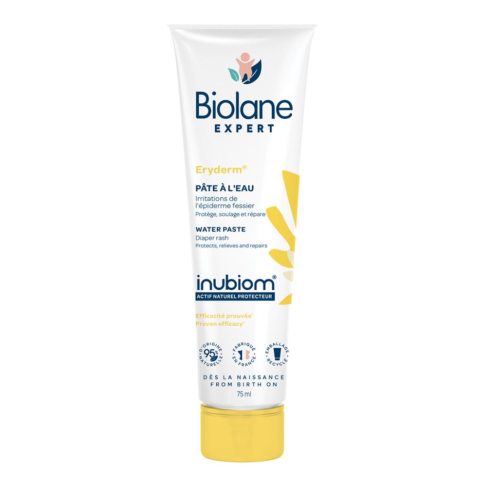 Biolane Experto Eryderm Pasta de agua Bebé Peaux Sensibles 75ml