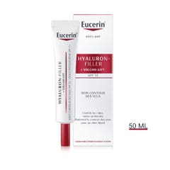 Eucerin Hyaluron-Filler + Volume Lift Contorno de ojos SPF15 15ml