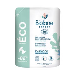Biolane Expert Eco Refill Gel lavante ecológico para cuerpo y cabello del bebé Cuerpo y cabello 500 ml