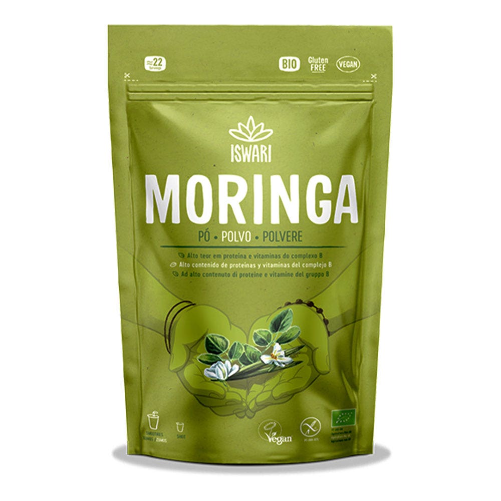 Iswari Super Aliment Pur Moringa en polvo Ecológica 125g