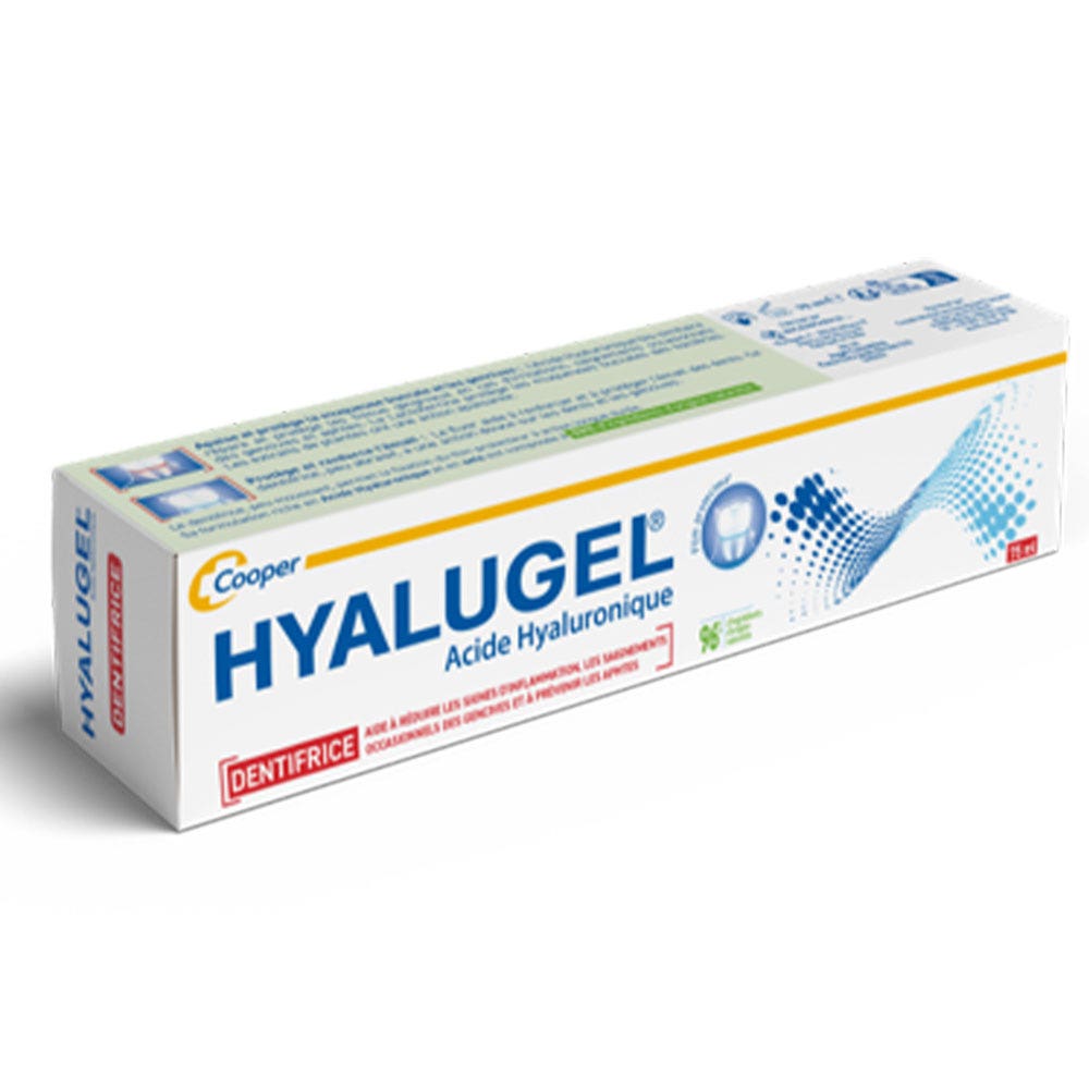 Hyalugel Dentífrico con ácido hialurónico 75 ml