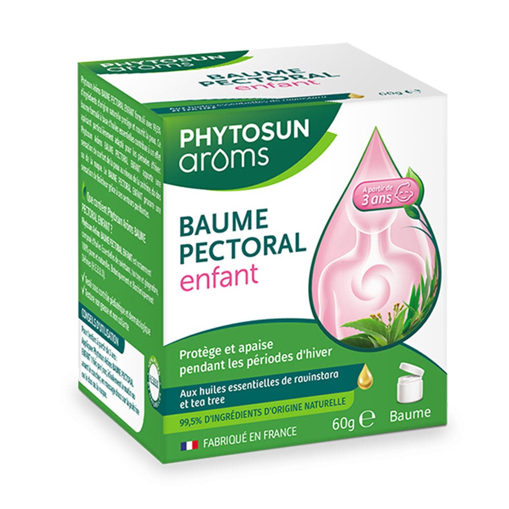 Phytosun Aroms Bálsamo para el pecho de los niños 60g