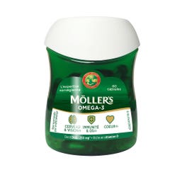 Moller'S Doble de Omegas-3 x60 cápsulas