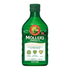 Moller'S Omega-3 Aceite De Higado De Bacalao Liquido Sin Aroma 250 ml