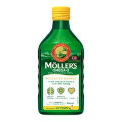 Moller'S Omega-3 Aceite De Higado Liquido Aroma Natural Limon 250 ml