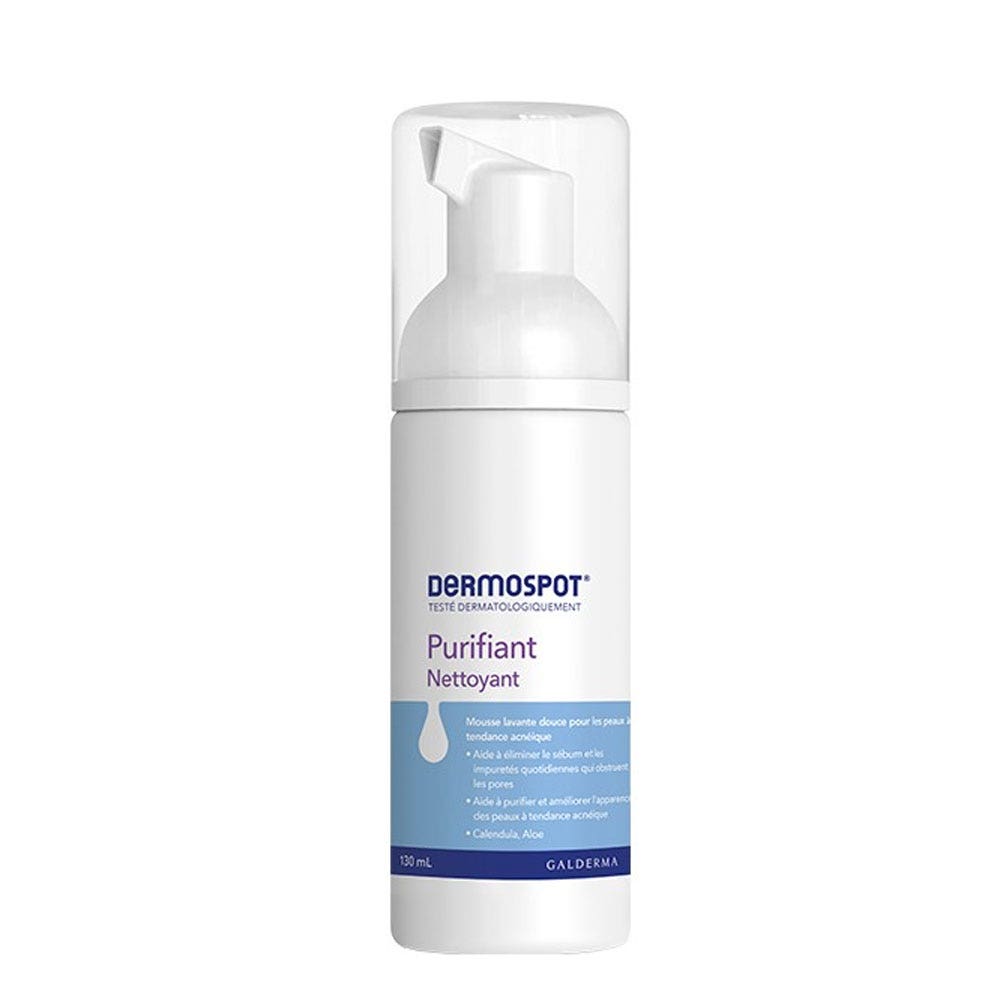 Galderma Dermospot Espuma Limpiadora Piel propensa al acné 130 ml