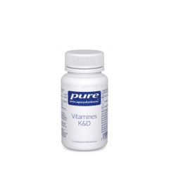 Pure Encapsulations Vitaminas K y D 60 cápsulas