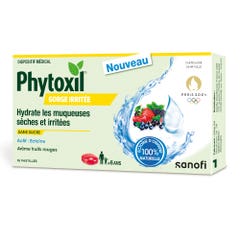 Phytoxil Garganta irritada sin azúcar A partir de 6 años 16 comprimidos