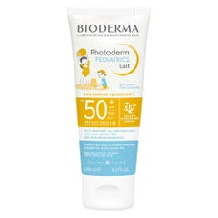 Bioderma Photoderm Leche solar SPF50+ Niños Pediatrics a partir de 12 meses piel tendencia atópica 100 ml