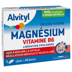 Alvityl Vital Magnesio Vitamina B6 45 Comprimidos 45 Comprimes