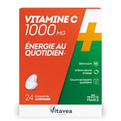 Vitavea Santé Vitamina C 1000 mg Energie au quotidien x 24 comprimidos