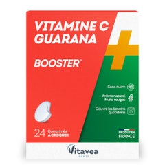Vitavea Santé Vitamina C + Guarana Booster 24 Comprimidos Masticables