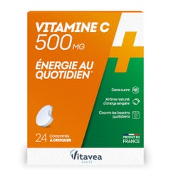 Vitavea Santé Vitamina C Energie au quotidien 24 Comprimidos Masticables
