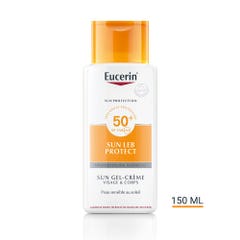 Eucerin Sun Protection Crema-gel Spf50 Leb Protect Rostro Y Cuerpo 150ml