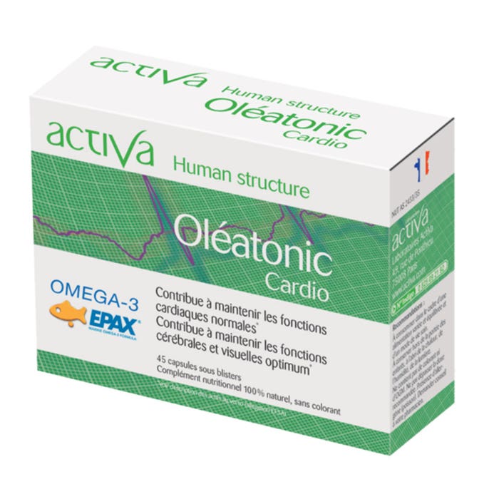 Oleatonic Cardio 45 Capsulas Human Structure Activa