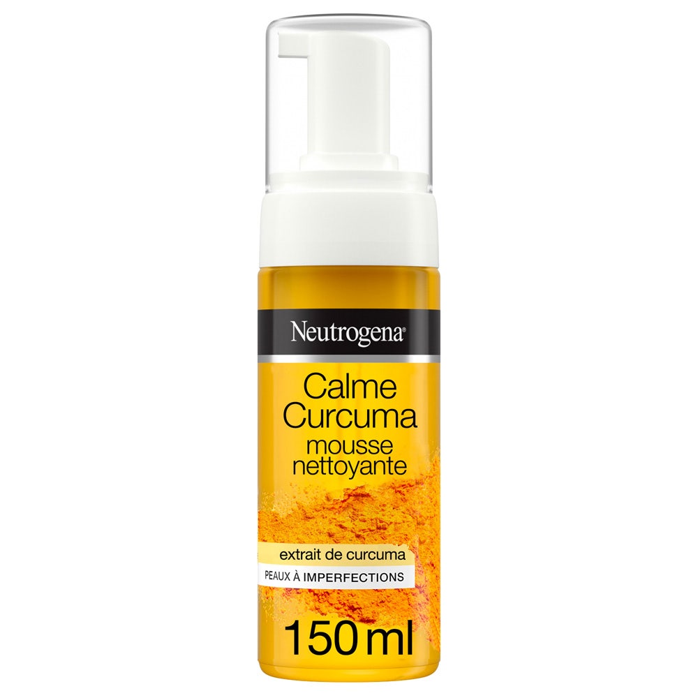 Neutrogena Calme Curcuma Espuma Limpiadora Peaux très sèches 150 ml