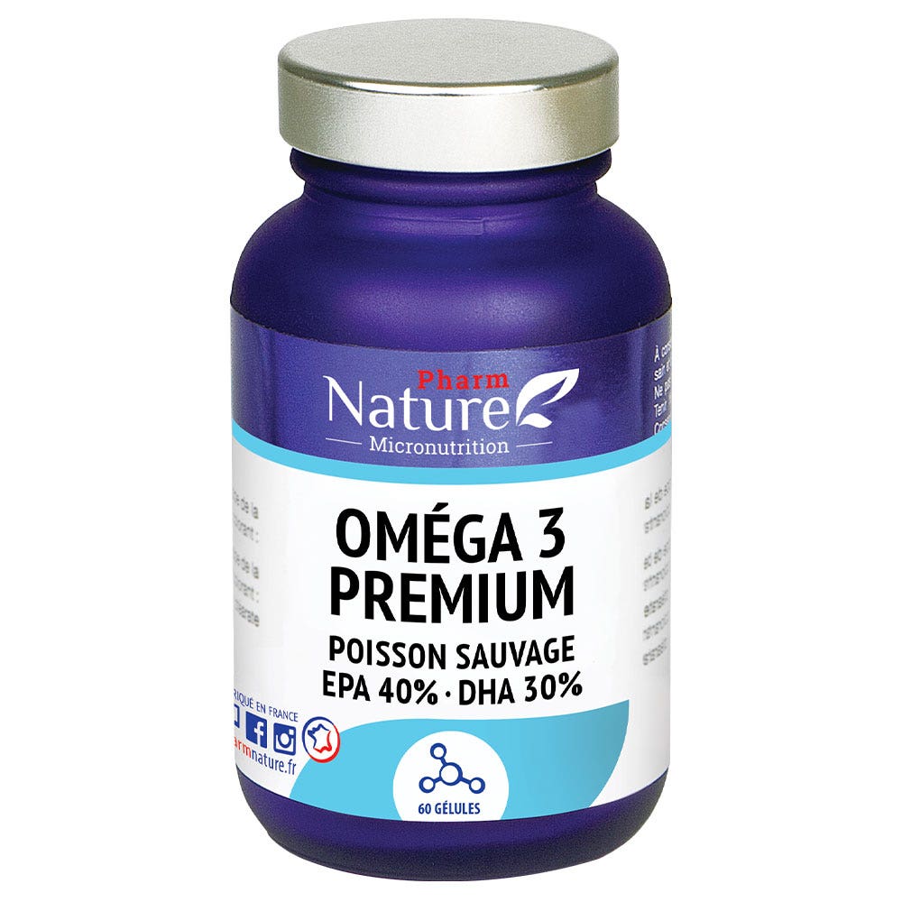 Kersiens Omega 3 Premium Poisson Sauvage 60 Cápsulas