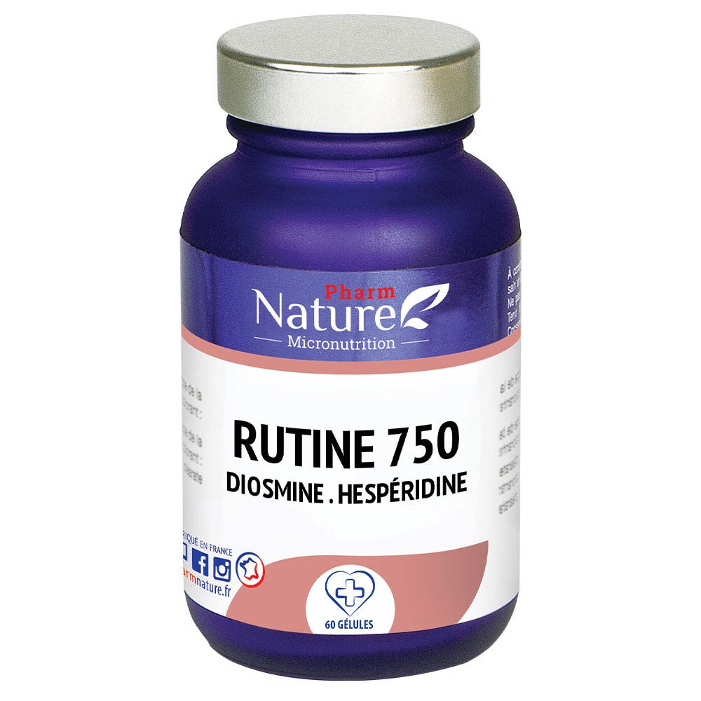 Kersiens Rutina 750 Diosmina Hesperidina 60 cápsulas