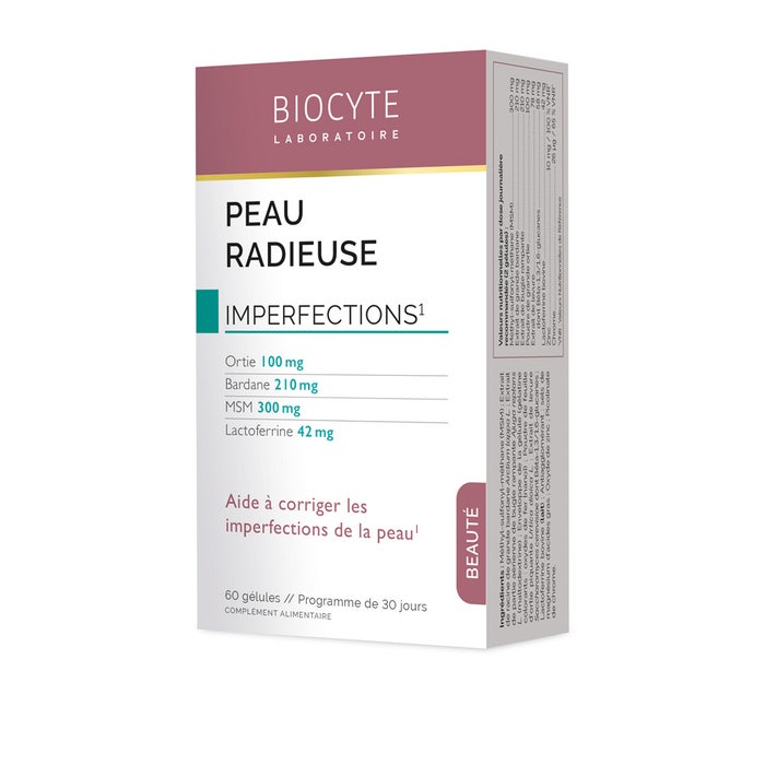 Piel Radiante 60 Gélules Beauté Biocyte