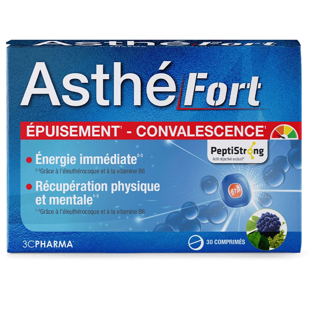 3C Pharma Asthé Fort Fatiga y convalecencia 30 comprimidos