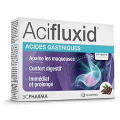 3C Pharma Acifluxid 30 comprimidos