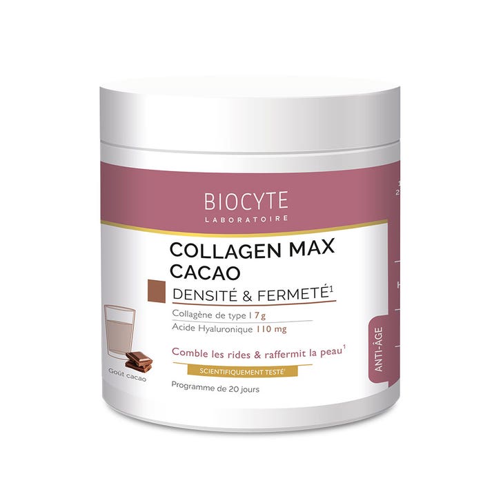 Biocyte Anti-âge Collagen Max sabor cacao 260g
