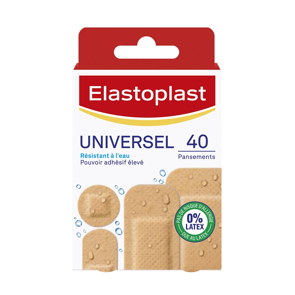 Elastoplast Apósitos 4 tallas 4 formatos x40