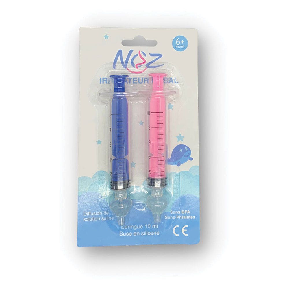 Noz Irrigador Nasal x2 jeringas 6+ Meses