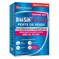 Forté Pharma XtraSlim Chrono Pérdida de peso 45+ mujeres 60 cápsulas