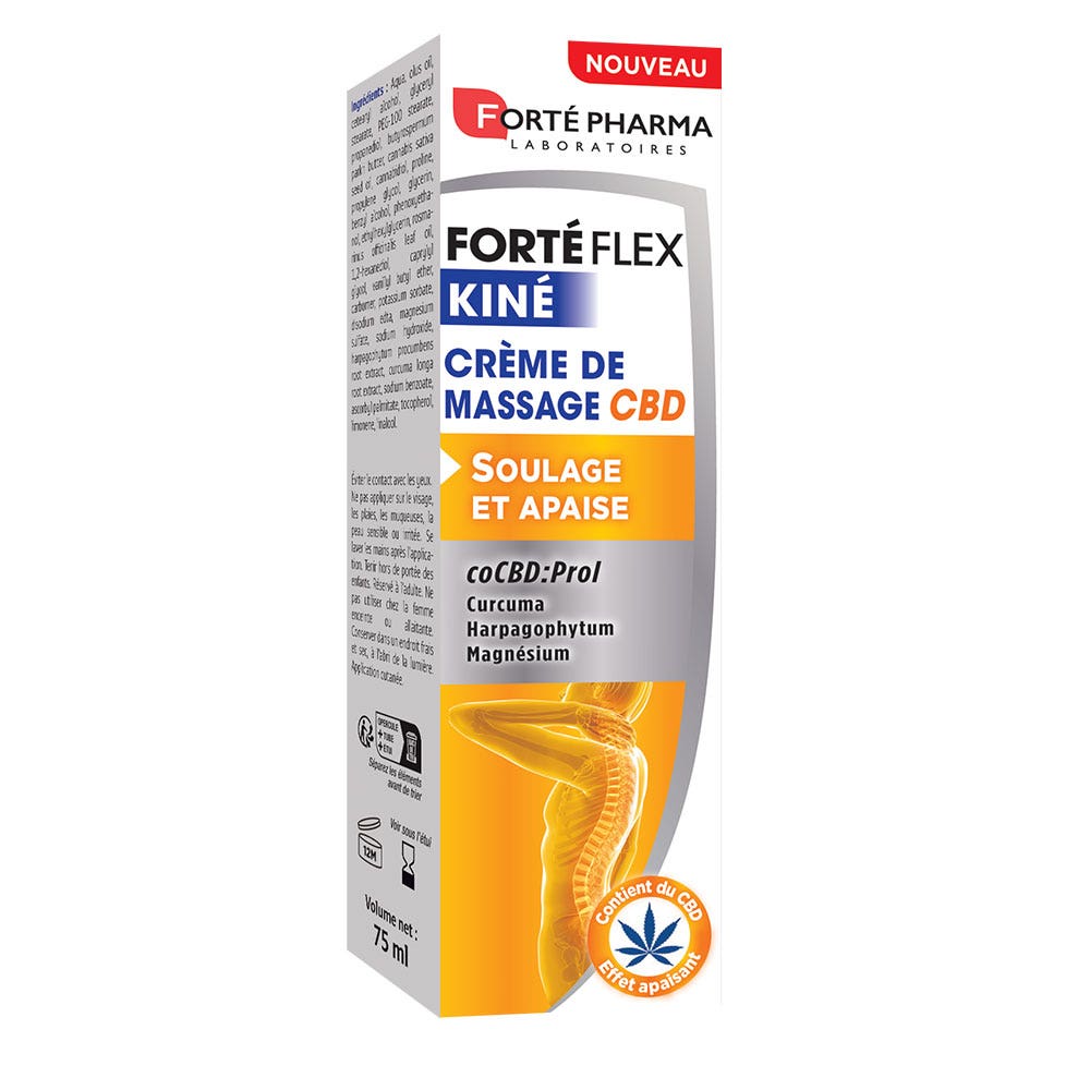 Forté Pharma Forté Flex Crema de masaje CBD fisio 75 ml