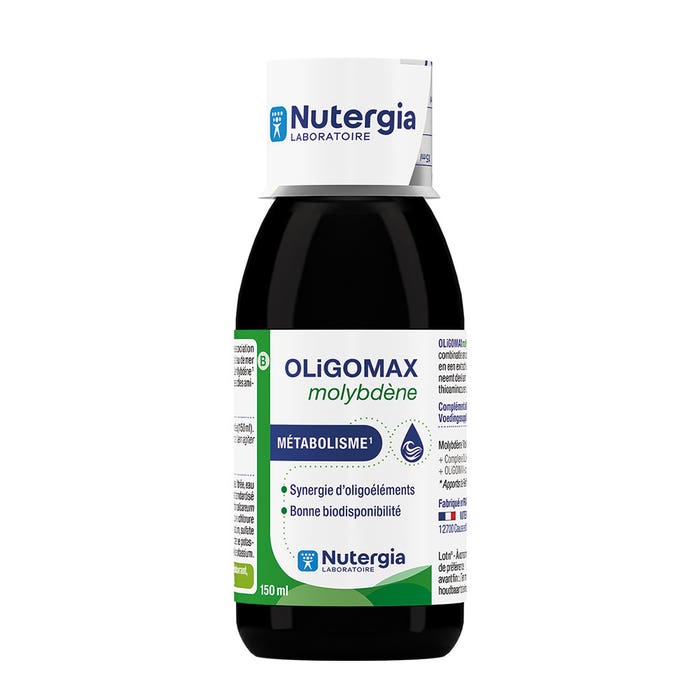 Oligomax Molibdeno 150 ml Nutergia