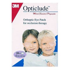 3M Opticlude 20 Apósitos Ortópticos Infantiles 6cm X 5cm