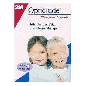 Opticlude 20 Apósitos Ortópticos Infantiles 6cm X 5cm 3M
