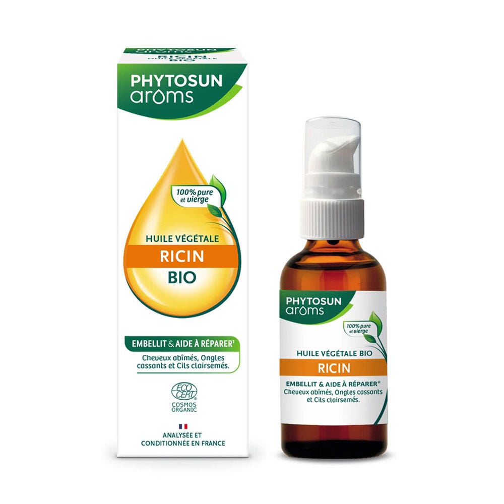 Phytosun Aroms Ricino aceite vegetal ecológico 50 ml