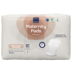 Abena Maternity Pads Protección ginecológica pérdidas moderadas x15