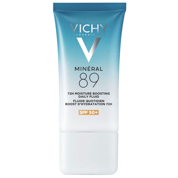 Vichy Mineral 89 Fluido diario potenciador de la hidratación 72H SPF50+ 30 ml
