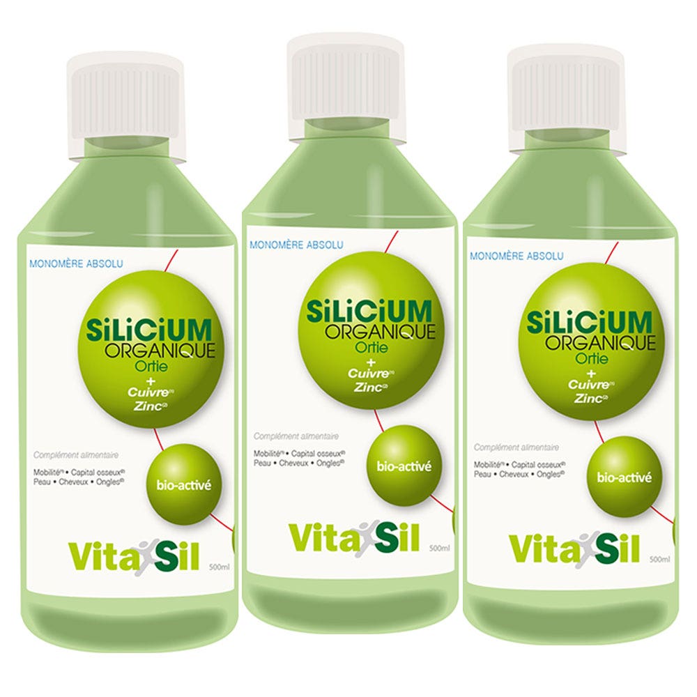 Vitasil Silicio 3x500 ml