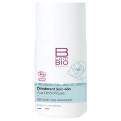 Bcombio Organic Deodorant Soin 48h Peaux Sensibles 50ml